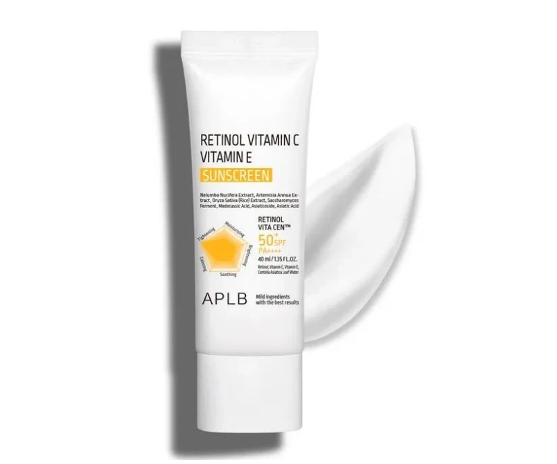 Retinol Vitamin C Vitamin E Sunscreen