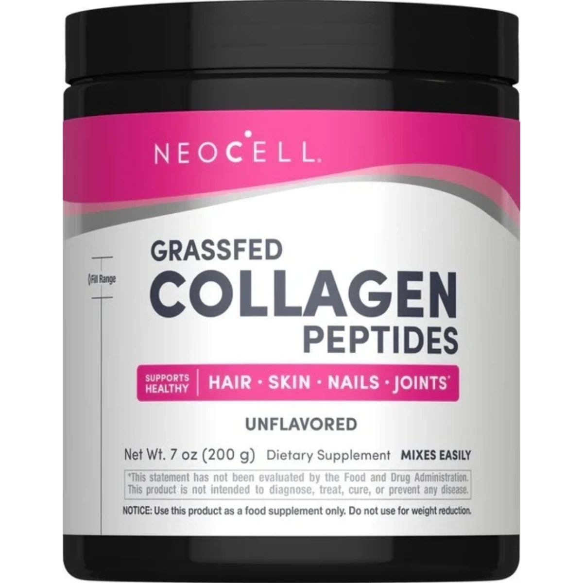 Grassfed Collagen Peptides, 7 oz Powder